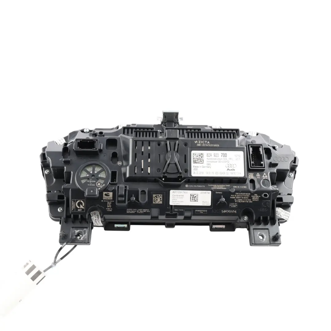 Digital Virtual Speedometer Instrument Cluster to Audi A1 GB with Part number 82A920700 Audi A1 GB Digital Virtual Speedometer Instrument Cluster - SKU 82A920700 - Part number 82A920700