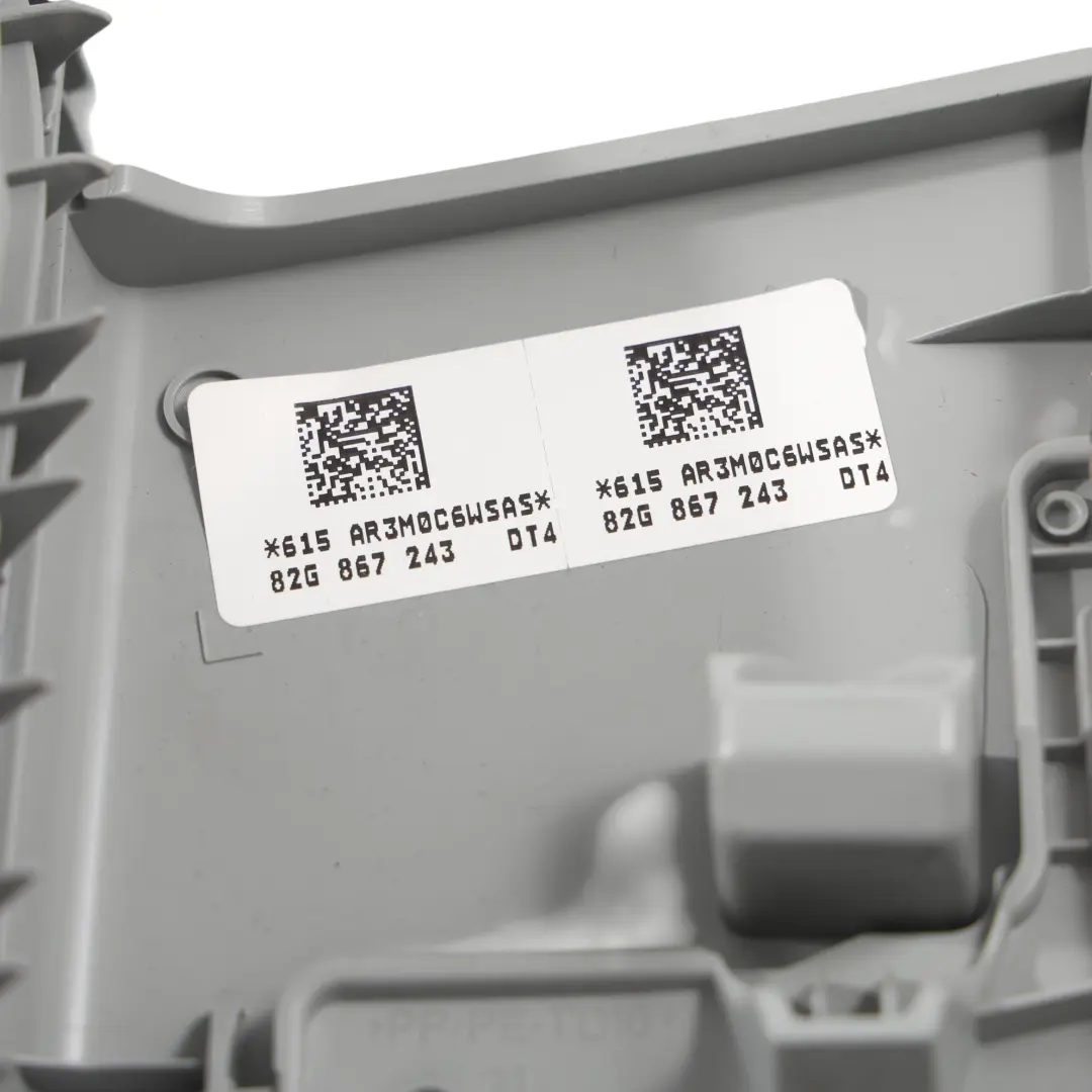 Audi A1 S1 GB Rivestimento Montante B Superiore Sinistro Grigio - SKU 82G867243 - Numero di parte 82G867243