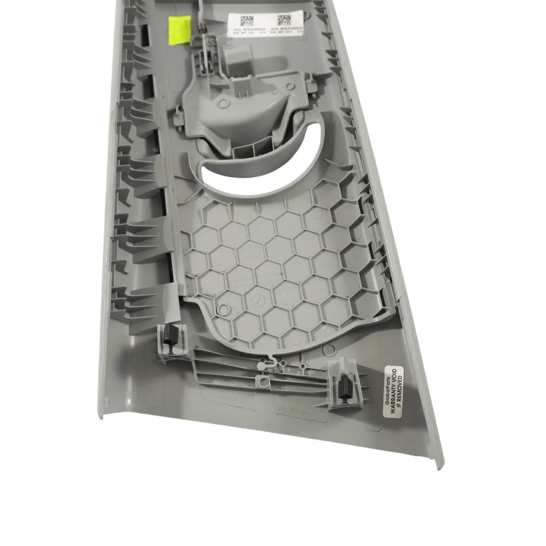 Audi A1 S1 GB Interior Trim B Pillar Cover Panel Upper Right O/S Grey - SKU 82G867244 - Part number 82G867244