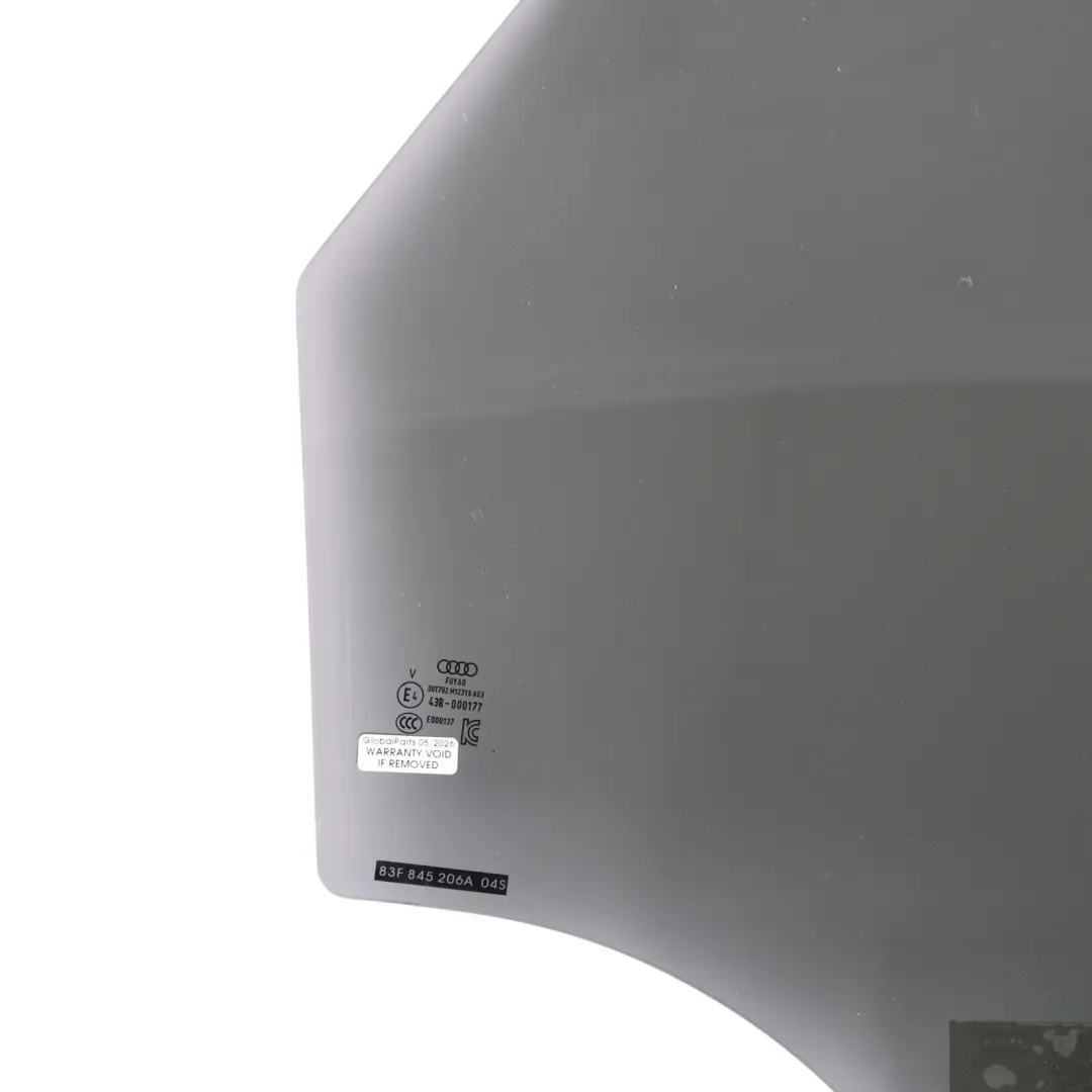 Audi Q3 F3 Rear Door Window Glass Glazing Right O/S AS3 Tinted - SKU 83F845206A - Part number 83F845206A