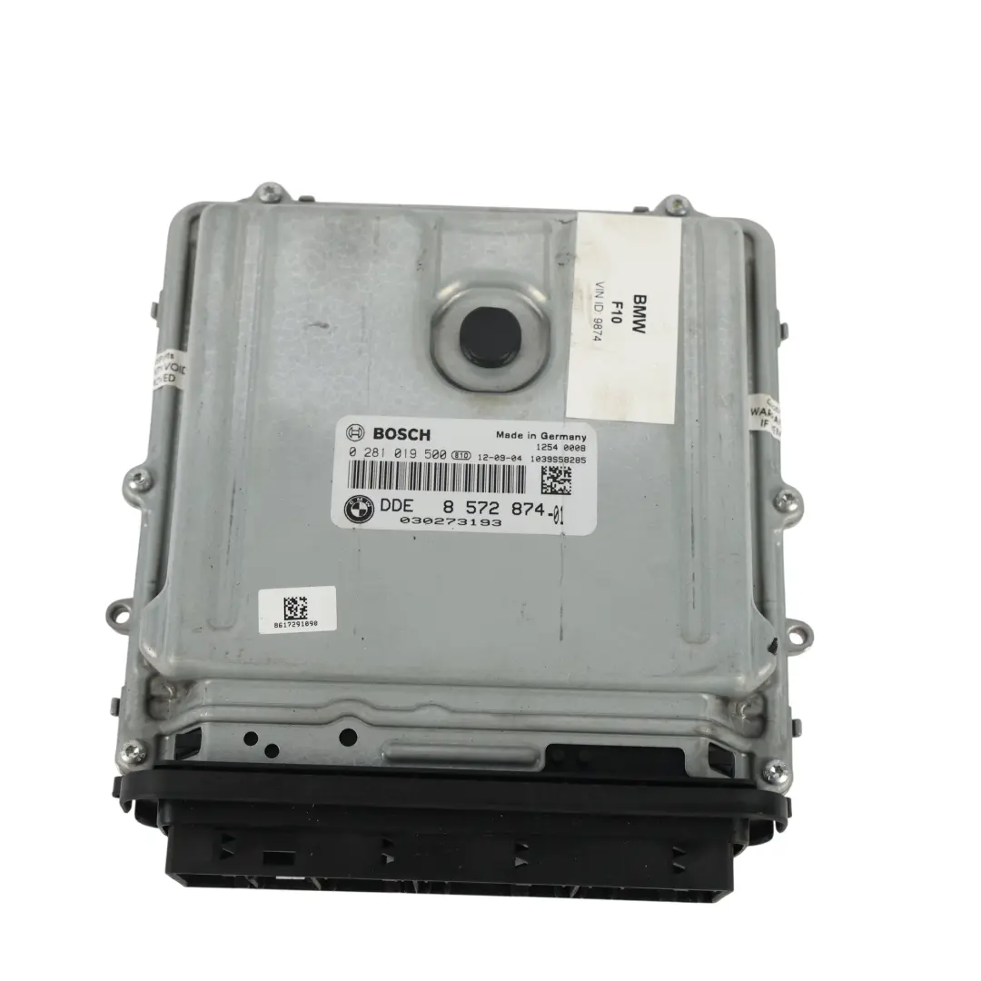 N47S1 218HP Engine ECU DDE Kit CAS4 Key Automatic to BMW F10 F11 525d with Part number 8572874 BMW F10 F11 525d N47S1 218HP Engine ECU DDE Kit CAS4 Key Automatic - SKU 8572874-1 - Part number 8572874