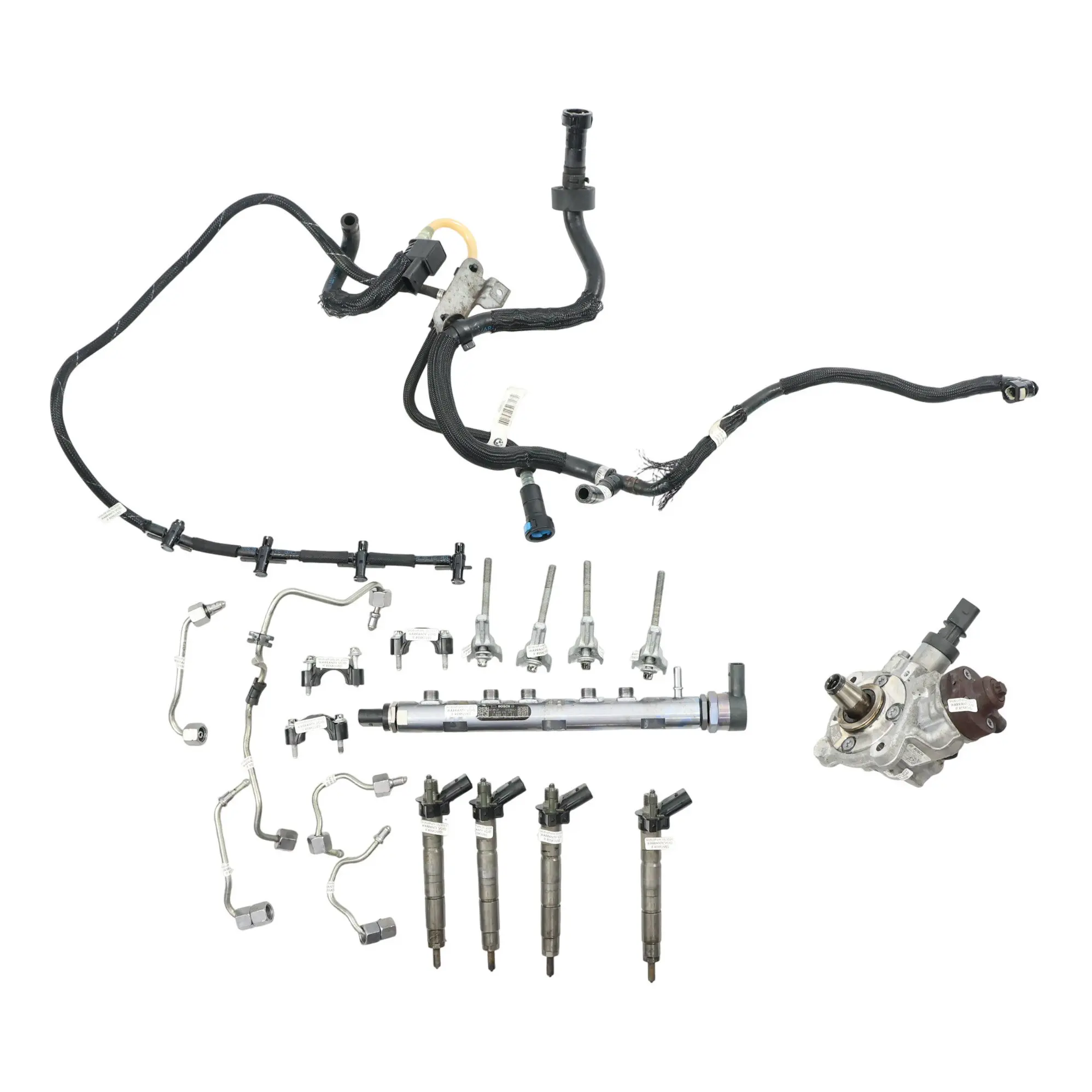BMW E81 E87 LCI 123d N47S 204HP Set Iniettore Sistema iniezione pompa carburante