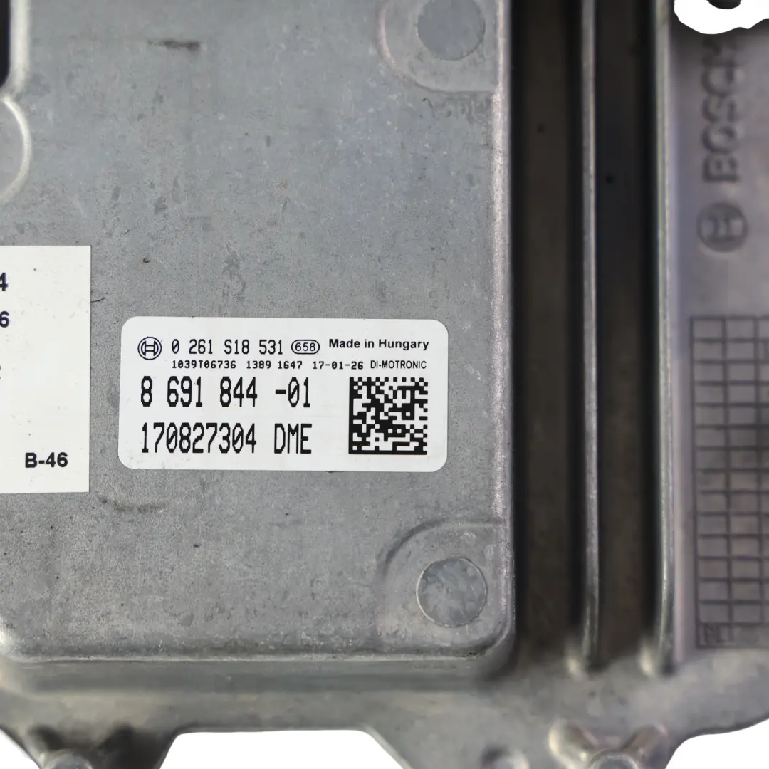 BMW Mini F55 F57 F60 F48 F49 Centralina Motore Modulo ECU - SKU 8691844 - Numero di parte 8691844