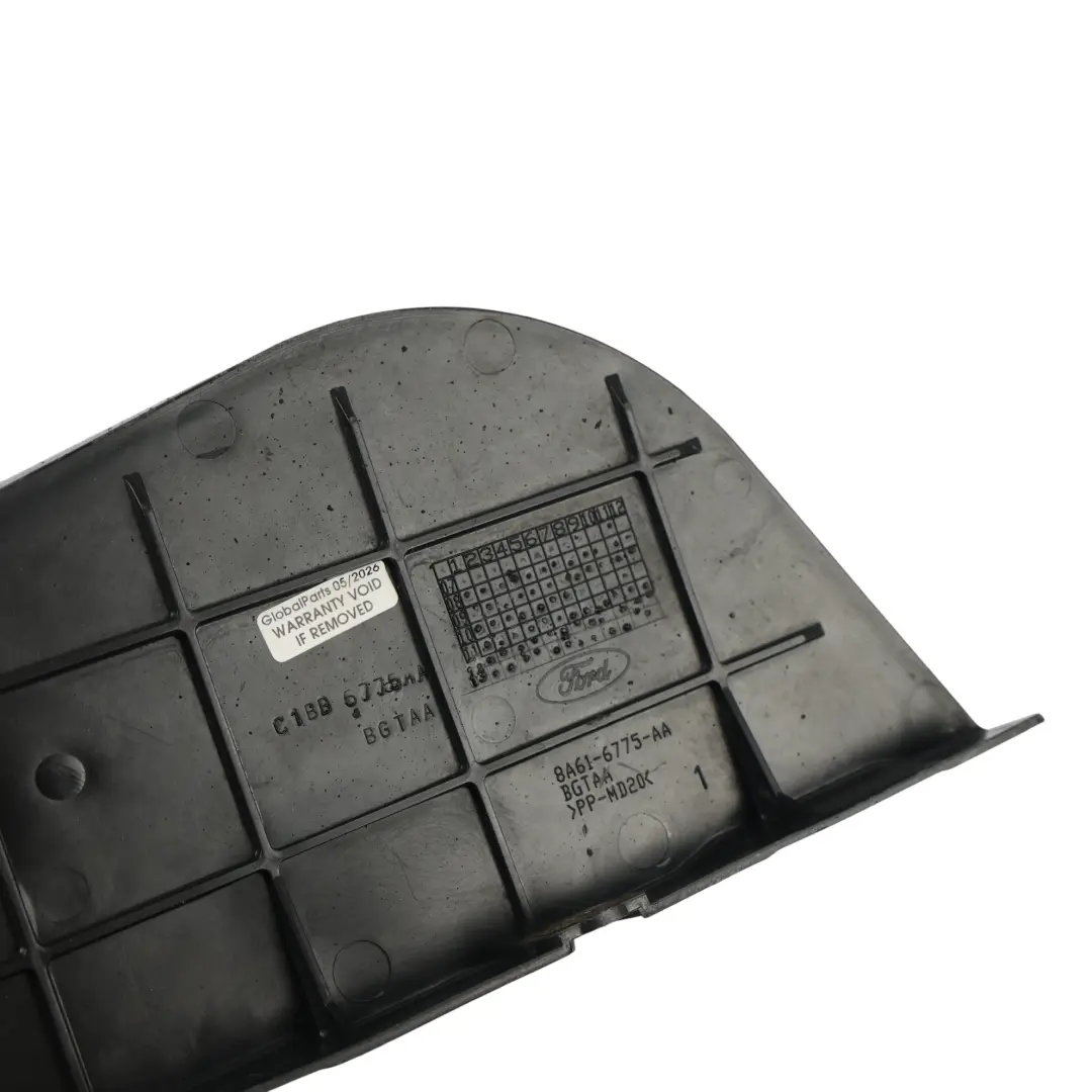 Ford Fiesta St Mk7 B-Max Dolna Przednia Osłona Przeciwbłotna - SKU 8A61-6775-AA - Numer Części 8A61-6775-AA