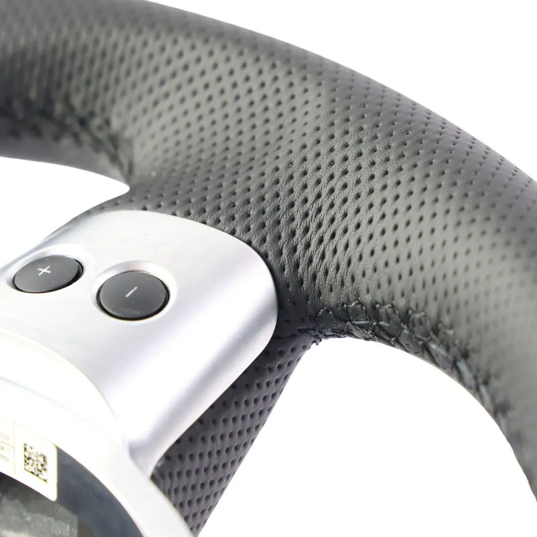 Audi RS4 B7 Steering Wheel NEW Black Leather Flat Bottom - SKU 8E0419091CT-1 - Part number 8E0419091CT