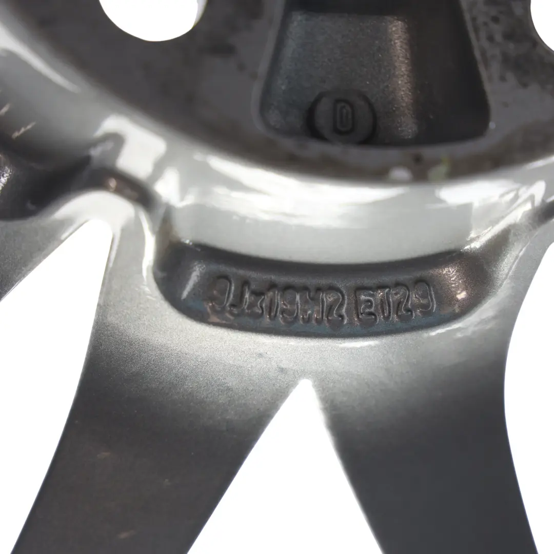 Alloy Wheel Rim 19" 9J ET:29 Twin Spoke to Audi RS4 B7 Silver with Part number 8E0601025AG Audi RS4 B7 Silver Alloy Wheel Rim 19" 9J ET:29 Twin Spoke - SKU 8E0601025AG-1 - Part number 8E0601025AG