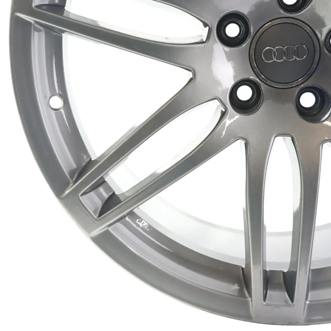 Audi RS4 B7 Jante Alliage Argent 19" 9J ET:29 Double Rayon - SKU 8E0601025AG-1 - Numéro de pièce 8E0601025AG
