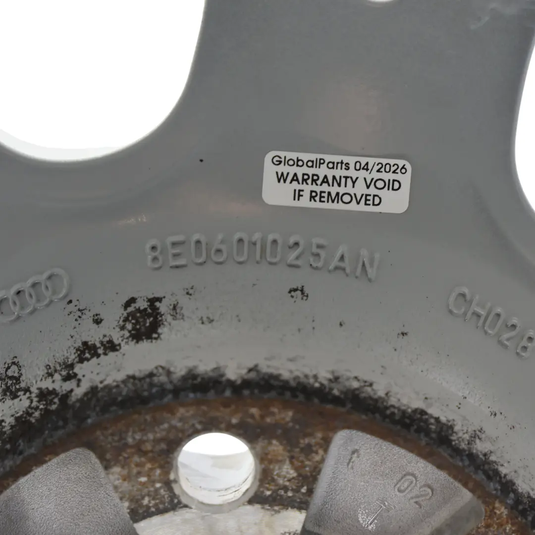 Felge Alu Silber 18" 8J ET:43 für Audi A4 B7 mit Teilenummer 8E0601025AN Audi A4 B7 Felge Alu Silber 18" 8J ET:43 - SKU 8E0601025AN-1 - Teilenummer 8E0601025AN