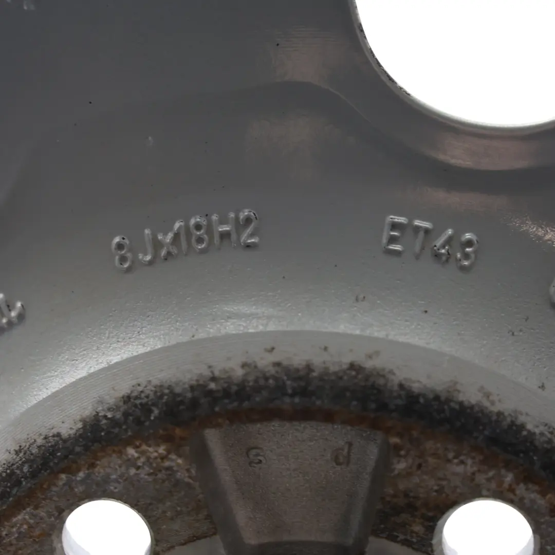 Rim Alloy Silver 18" 8J ET:43 to Audi A4 B7 Wheel with Part number 8E0601025AN Audi A4 B7 Wheel Rim Alloy Silver 18" 8J ET:43 - SKU 8E0601025AN-3 - Part number 8E0601025AN