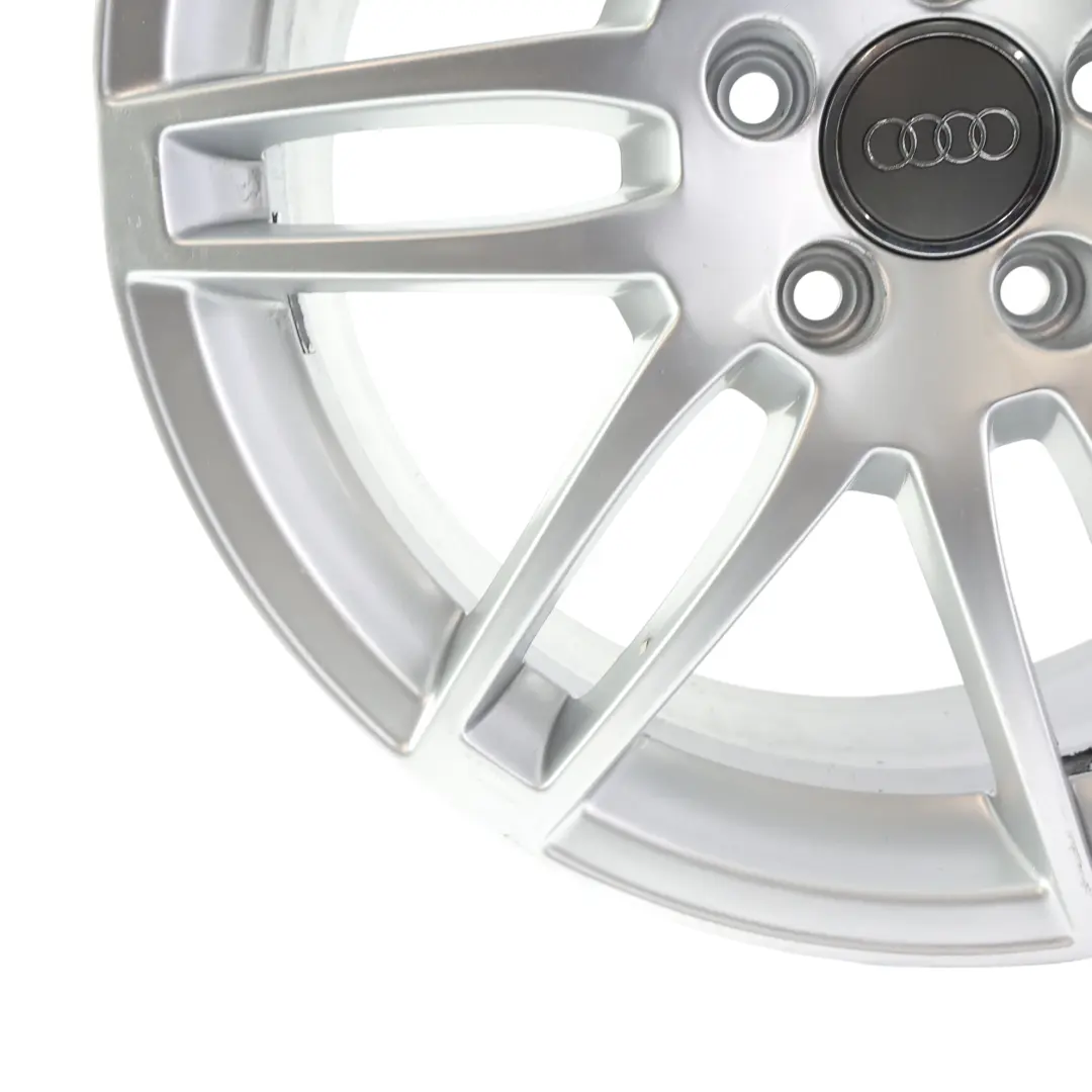 Audi A4 B6 B7 Leicht Metall Felge Silber 18" 8J ET:43 - SKU 8E0601025BA-2 - Teilenummer 8E0601025BA