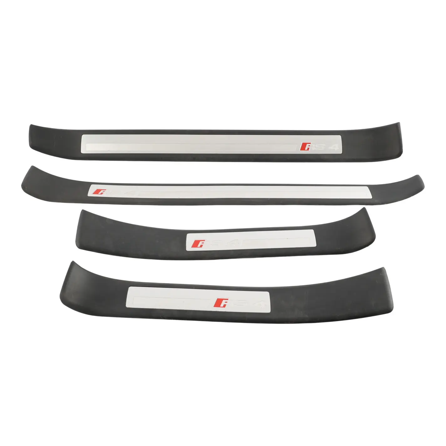 Audi RS4 B7 Trim Sill Strip Cover Front Rear Set 8E0853373F 8E0853374F