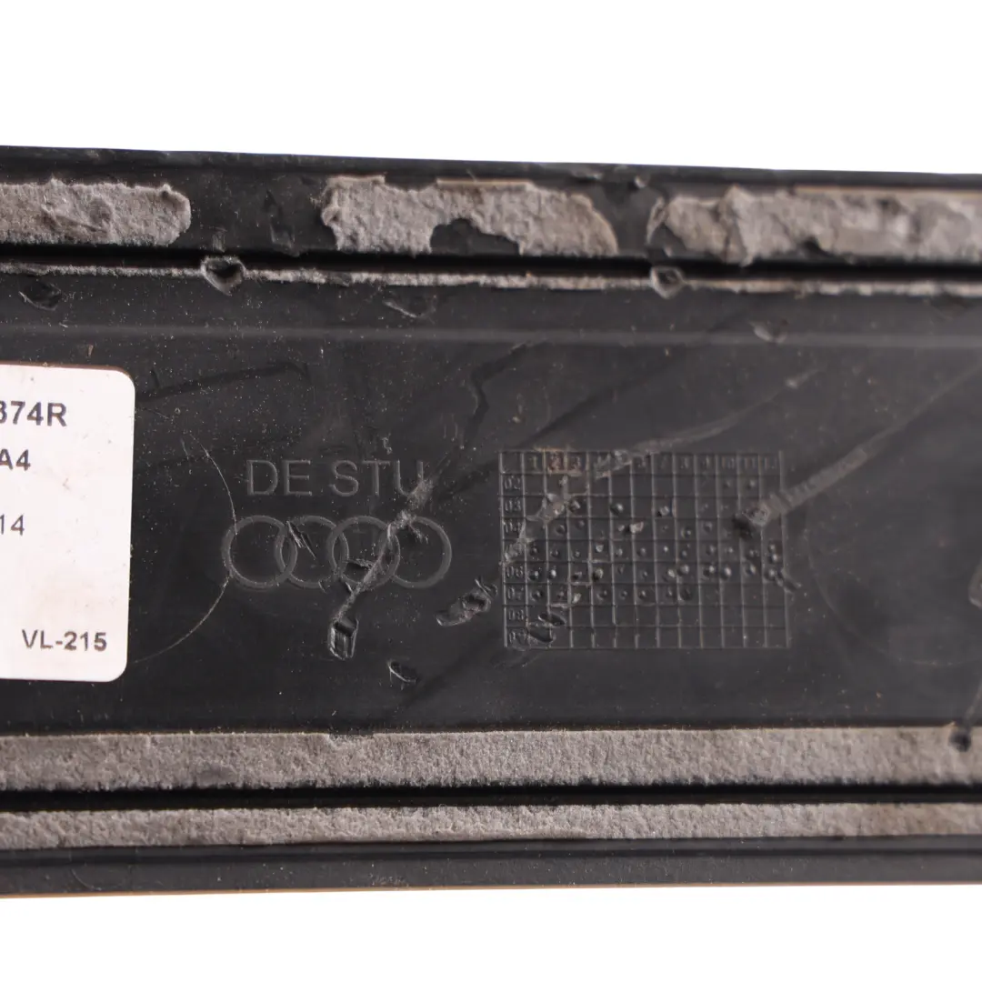 Audi RS4 B9 Front Door Seal Trim Strip Cover Plate S-Line Right O/S - SKU 8E0853374R - Part number 8E0853374R