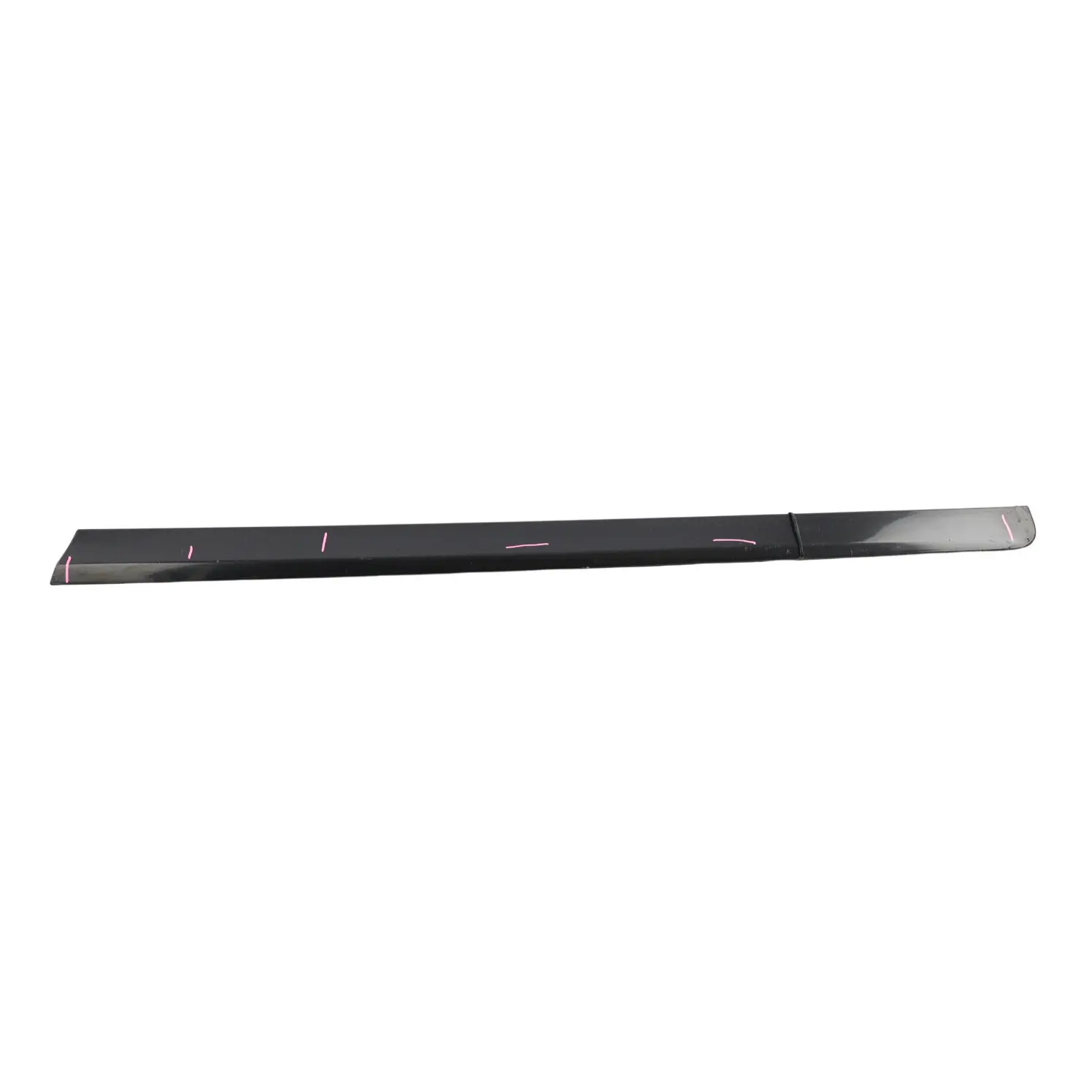 Audi A4 RS4 B7 Front Door Moulding Strip Right O/S Phantom Black - Z9Y 8E0853954