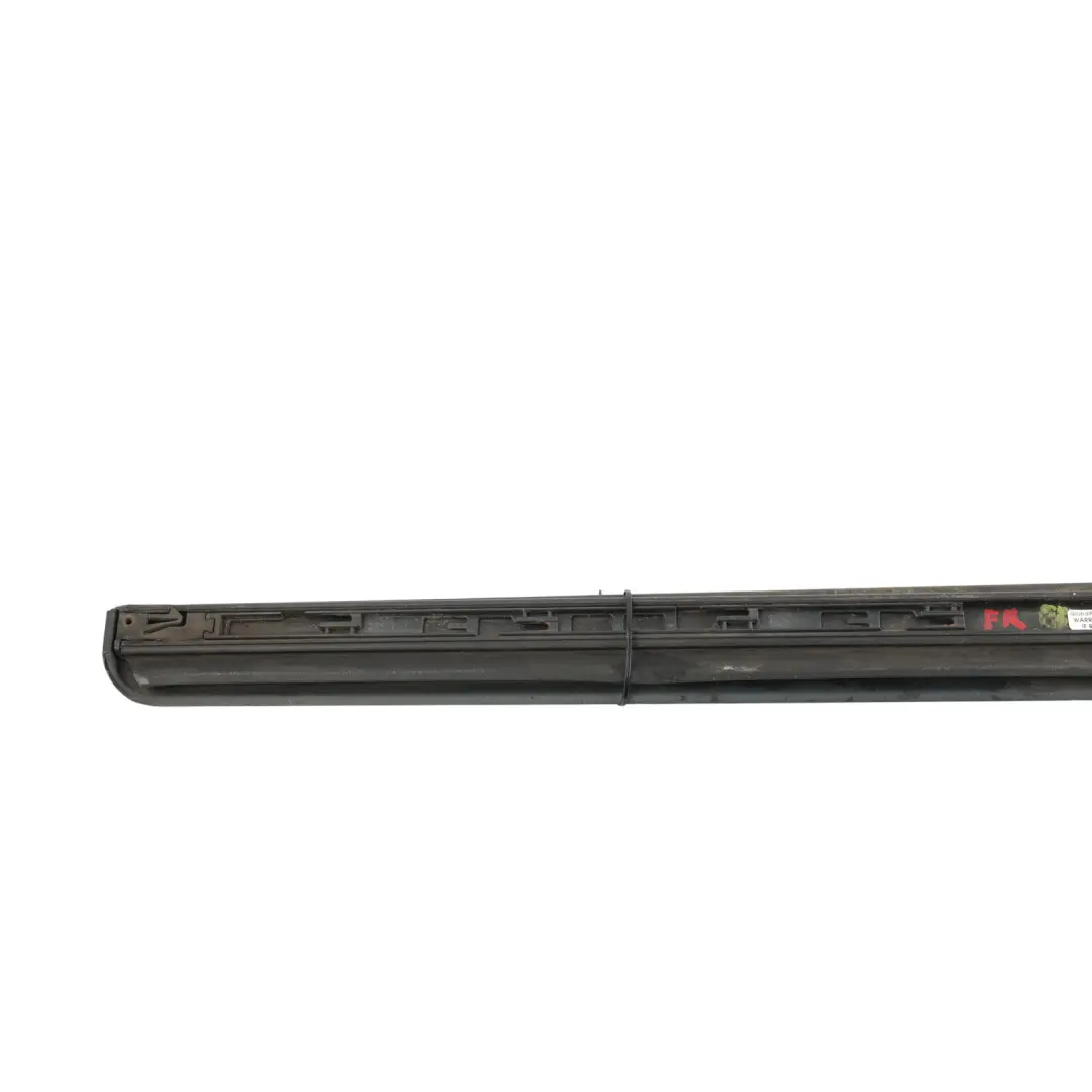 Audi A4 RS4 B7 Front Door Moulding Strip Right O/S Phantom Black - Z9Y - SKU 8E0853954-PHB1 - Part number 8E0853954