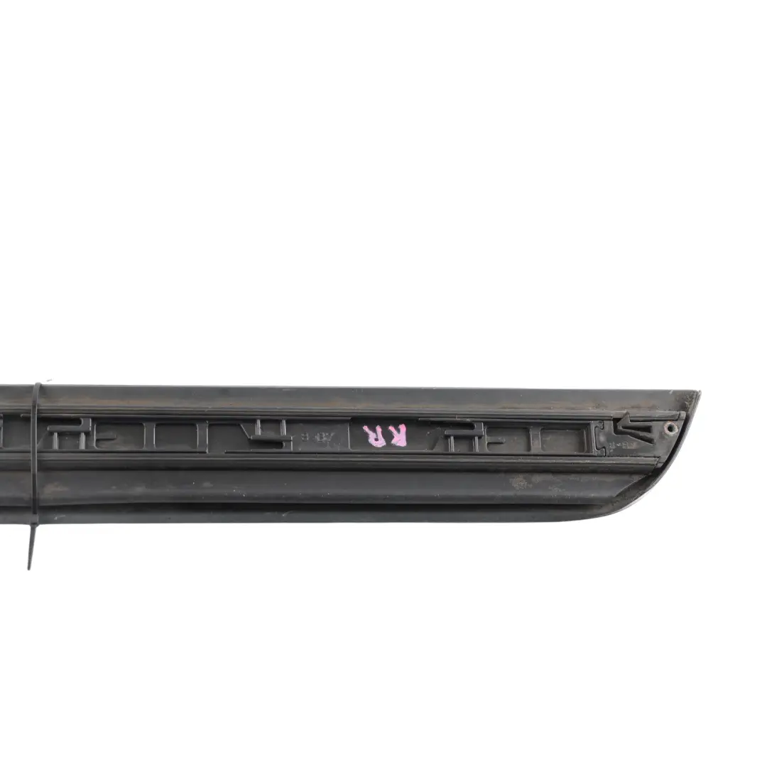 Audi A4 B7 Modanatura Inferiore Portiera Posteriore Destra Nero Phantom Z9Y - SKU 8E0853970-PHB - Numero di parte 8E0853970