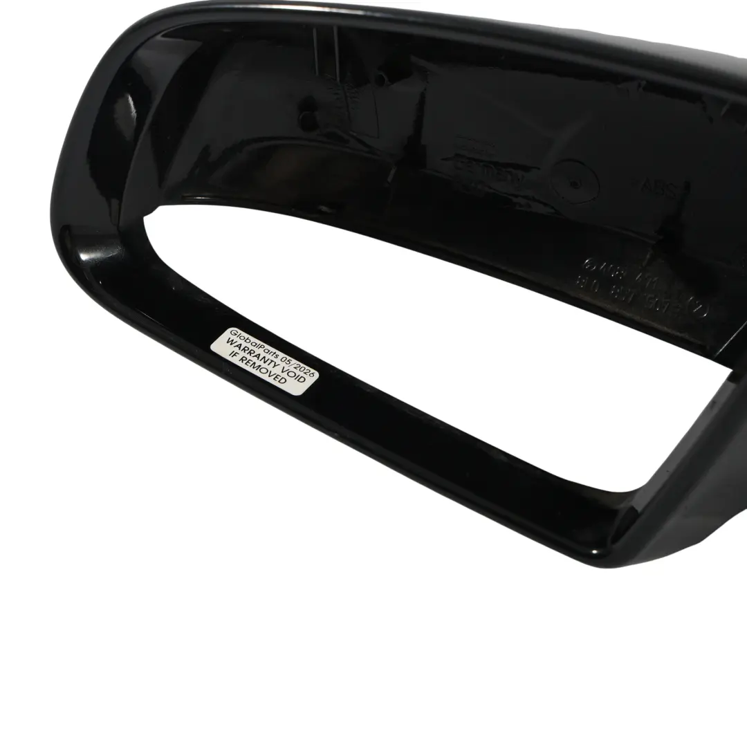 Audi A4 B7 Spiegelgehäuse Abdeckung Kappe Links Phantom Schwarz Z9Y - SKU 8E0857507B-PHB1 - Teilenummer 8E0857507B