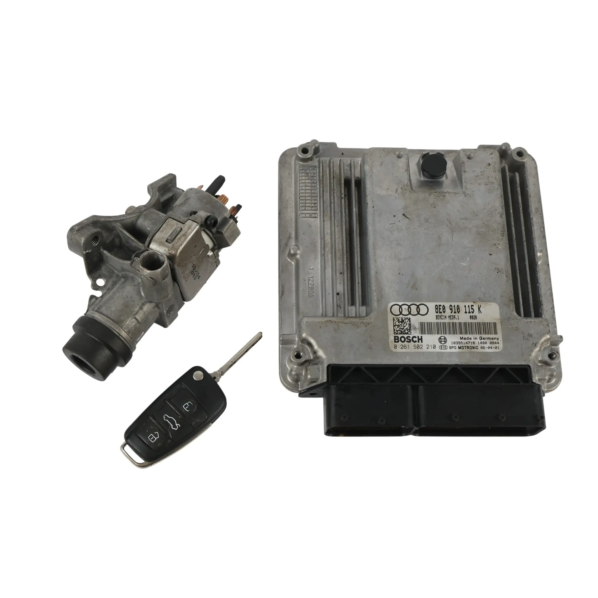 Audi A4 B7 Motor Steuergerät ECU 2.0 TFSI BWE 200HP Manuell 8E0910115K