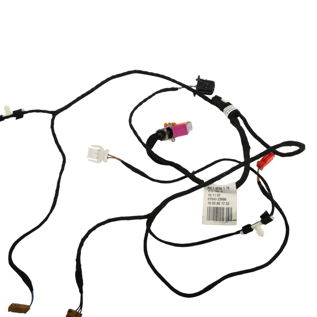 Türkabel Kabelbaum Vorne Beifahrerseite für Audi A4 B7 mit Teilenummer 8E1971035CQ Audi A4 B7 Türkabel Kabelbaum Vorne Beifahrerseite - SKU 8E1971035CQ - Teilenummer 8E1971035CQ