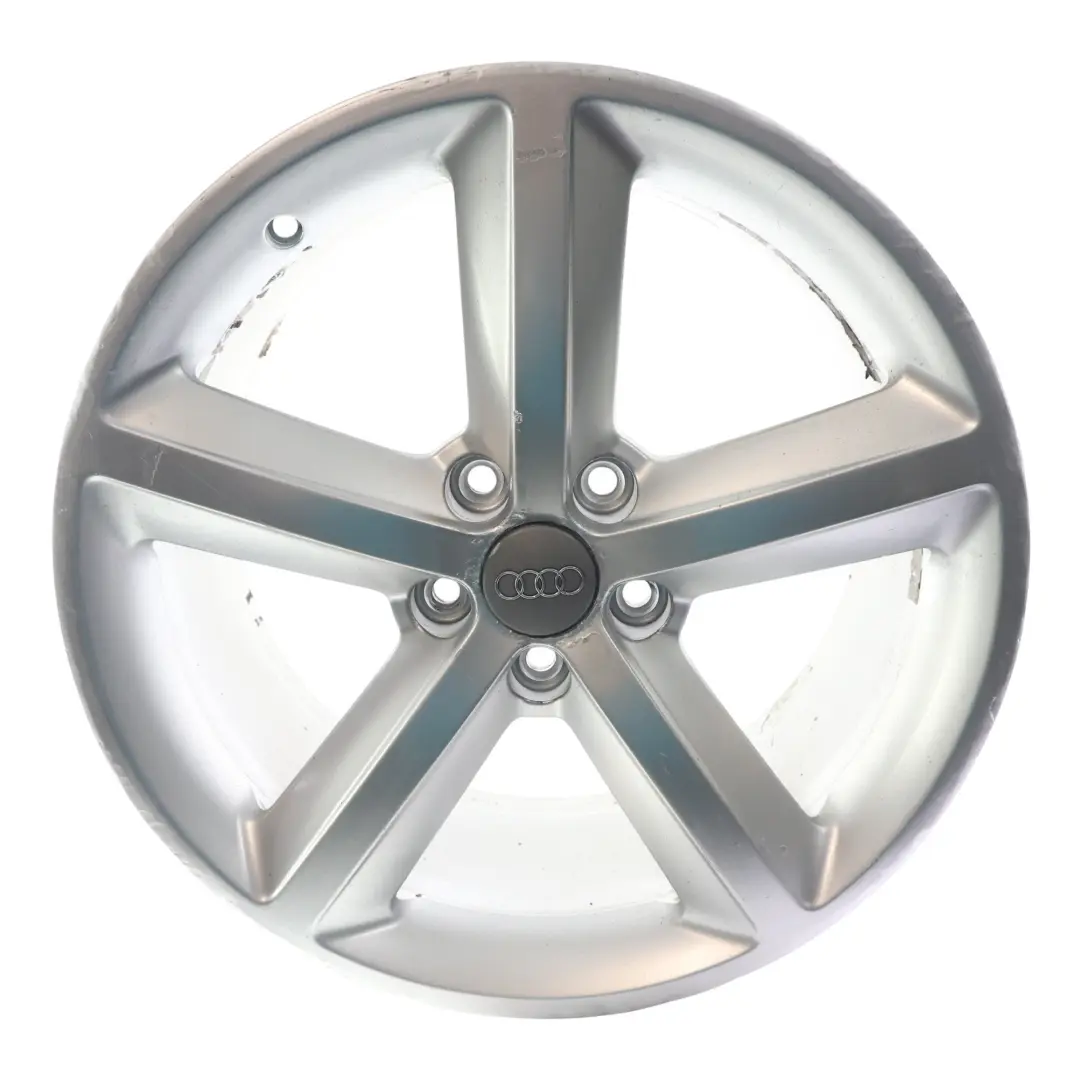 Audi TT Mk2 Wheel Alloy Rim Silver 18" 9J ET:52 Star Spoke - SKU 8J0601025M-3 - Part number 8J0601025M
