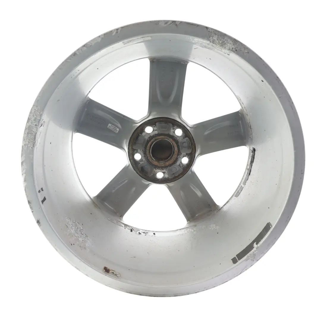 Audi TT Mk2 Wheel Alloy Rim Silver 18" 9J ET:52 Star Spoke - SKU 8J0601025M-3 - Part number 8J0601025M