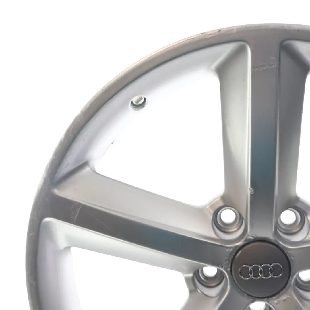 Audi TT Mk2 Wheel Alloy Rim Silver 18" 9J ET:52 Star Spoke - SKU 8J0601025M-3 - Part number 8J0601025M