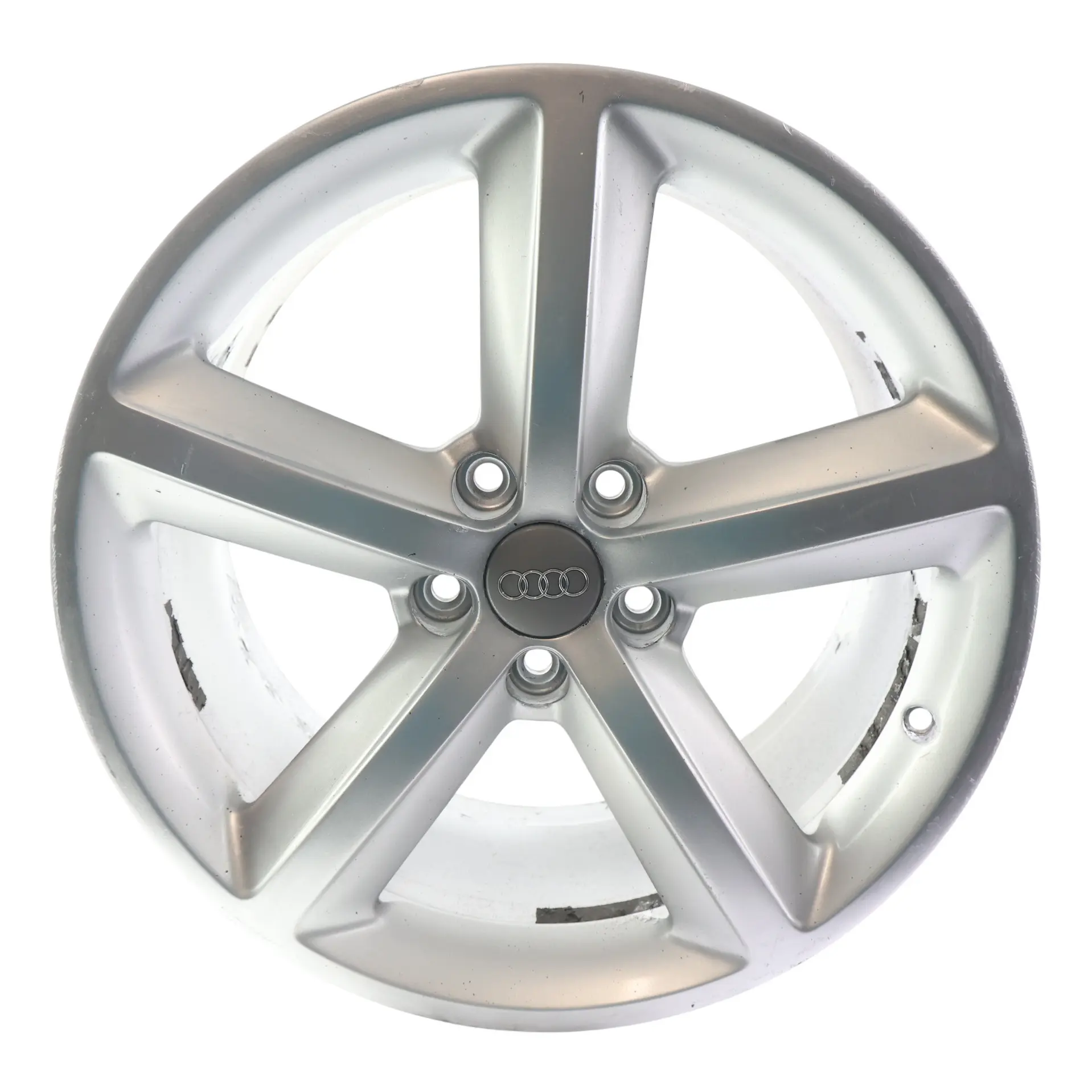 Audi TT Mk2 Wheel Alloy Rim Silver 18" 9J ET:52 Star Spoke 8J0601025M