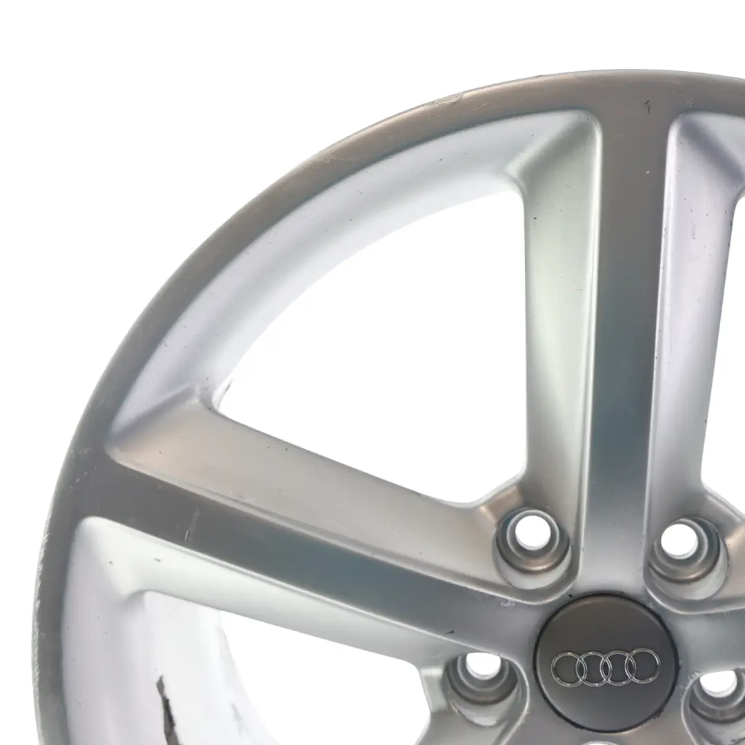 Mk2 Wheel Alloy Rim Silver 18" 9J ET:52 Star Spoke to Audi TT with Part number 8J0601025M Audi TT Mk2 Wheel Alloy Rim Silver 18" 9J ET:52 Star Spoke - SKU 8J0601025M-4 - Part number 8J0601025M