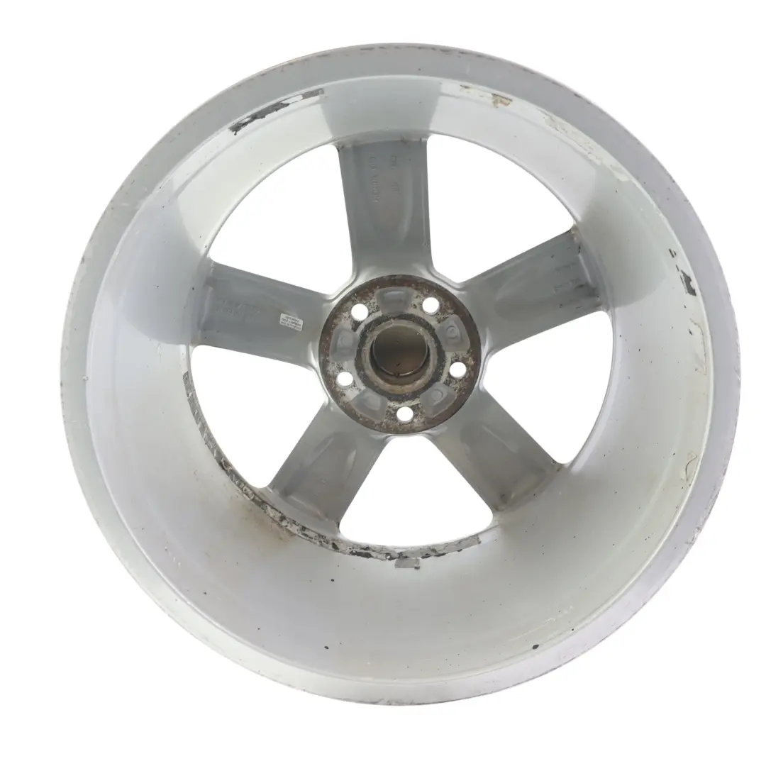 MK2 Felge Alu Silber 18" 9J ET:52 Stern Speiche für Audi TT mit Teilenummer 8J0601025M Audi TT MK2 Felge Alu Silber 18" 9J ET:52 Stern Speiche - SKU 8J0601025M-5 - Teilenummer 8J0601025M