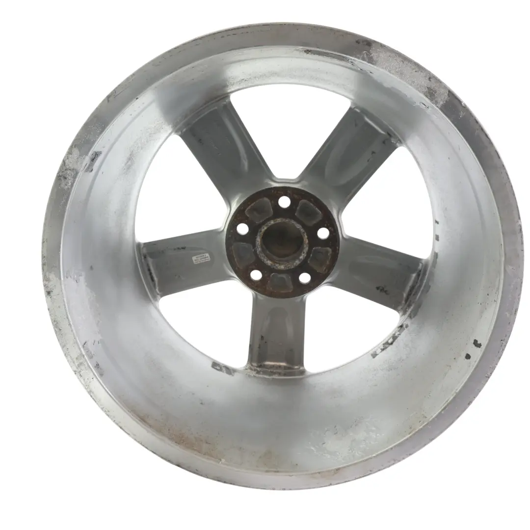 Mk2 Wheel Alloy Rim Silver 18" 9J ET:52 Star Spoke to Audi TT with Part number 8J0601025M Audi TT Mk2 Wheel Alloy Rim Silver 18" 9J ET:52 Star Spoke - SKU 8J0601025M-6 - Part number 8J0601025M