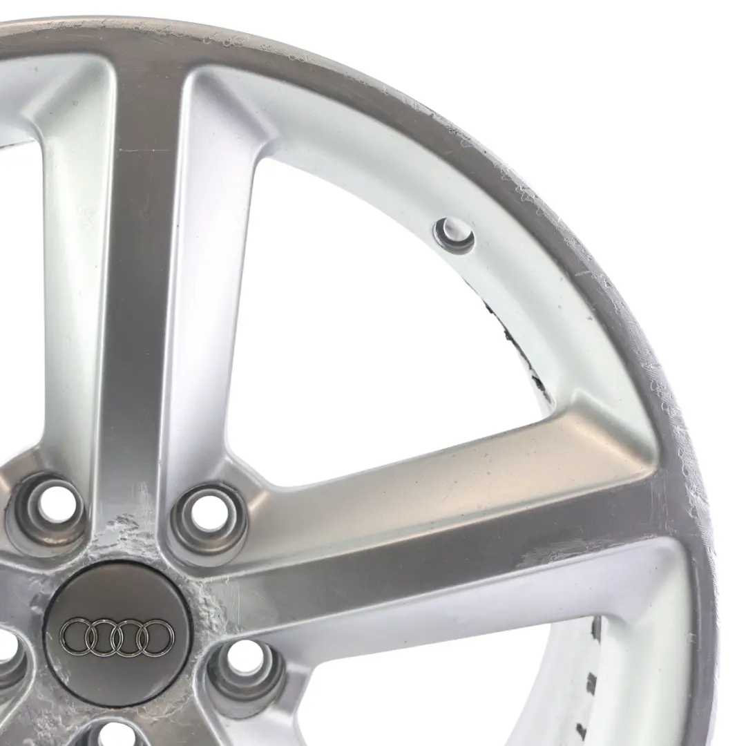 Audi TT MK2 Felge Alu Silber 18" 9J ET:52 Stern Speiche - SKU 8J0601025M-6 - Teilenummer 8J0601025M