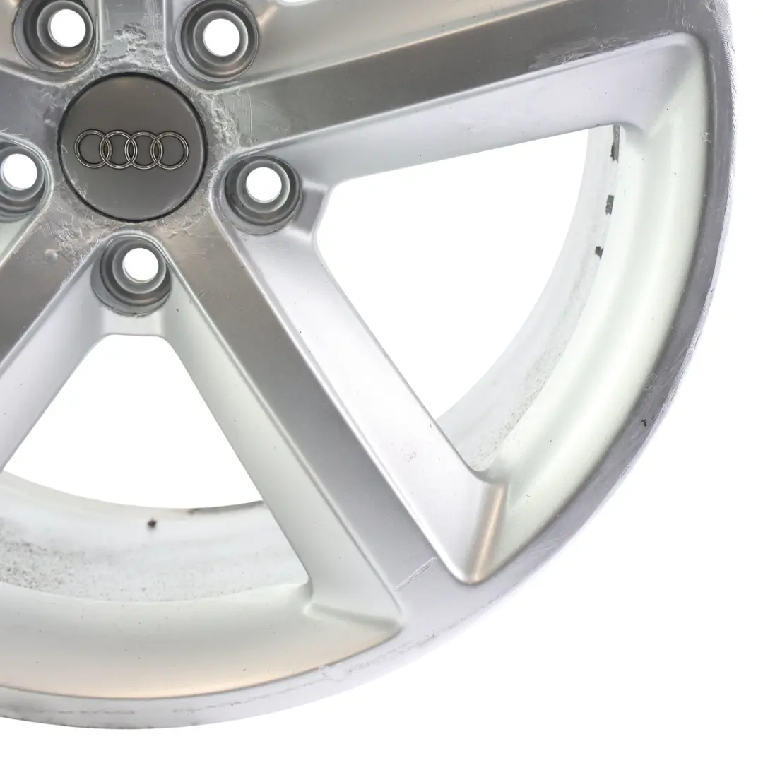 Audi TT Mk2 Wheel Alloy Rim Silver 18" 9J ET:52 Star Spoke - SKU 8J0601025M-6 - Part number 8J0601025M
