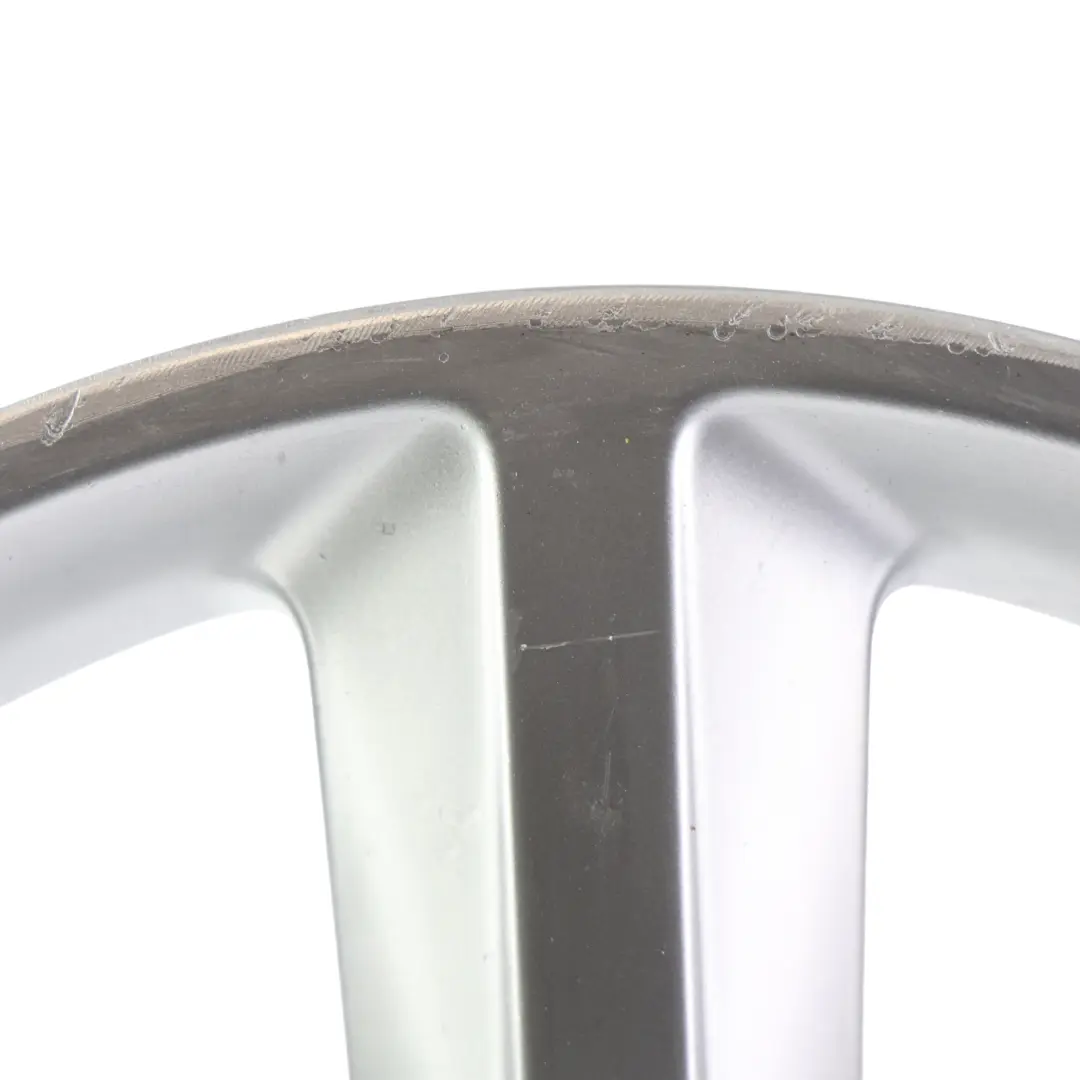 Audi TT Mk2 Cerchione Lega Argento 18" 9J ET:52 Star Spoke - SKU 8J0601025M-6 - Numero di parte 8J0601025M