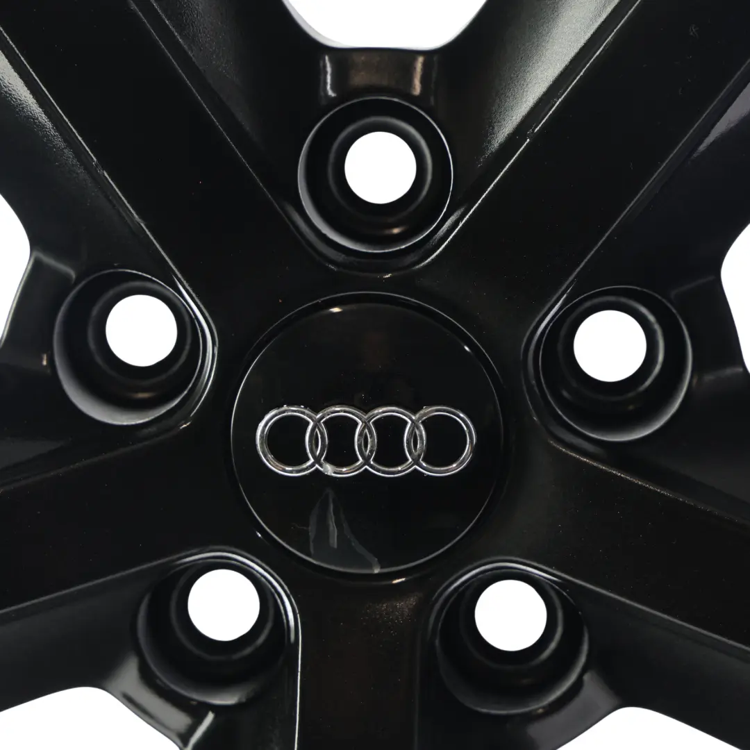  Inny Audi TT Mk2 Alu Felge Schwarz 18" 9J ET:52 Stern Speiche - SKU 8J0601025M-7 - Teilenummer 8J0601025M