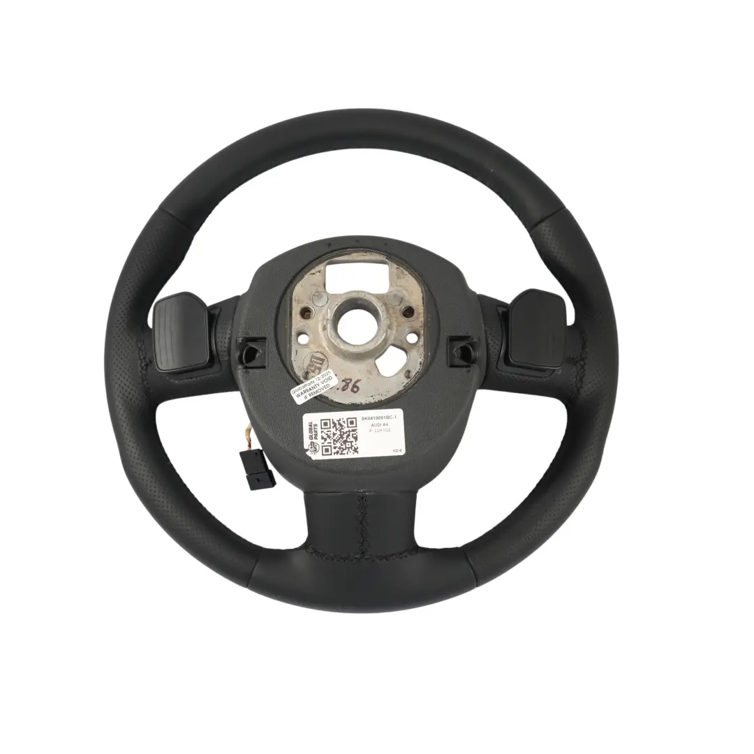  Steering Wheel Audi A4 B8 A5 S-Line NEW Black Leather Paddle Shift - SKU 8K0419091BC-1 - Part number 8K0419091BC