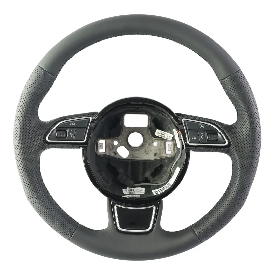 Audi A3 8P A4 B8 A5 8T Steering Wheel NEW Leather Multifunction - SKU 8K0419091BM-1 - Part number 8K0419091BM