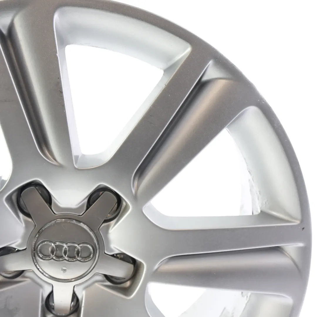 Jante argentée en alliage 17" ET:45 7,5J 8K0601025B pour Audi A4 B8 A5 8T à propos du numéro de pièce 8K0601025B-2 Audi A4 B8 A5 8T Jante argentée en alliage 17" ET:45 7,5J 8K0601025B - SKU 8K0601025B-2 - Numéro de pièce 8K0601025B-2