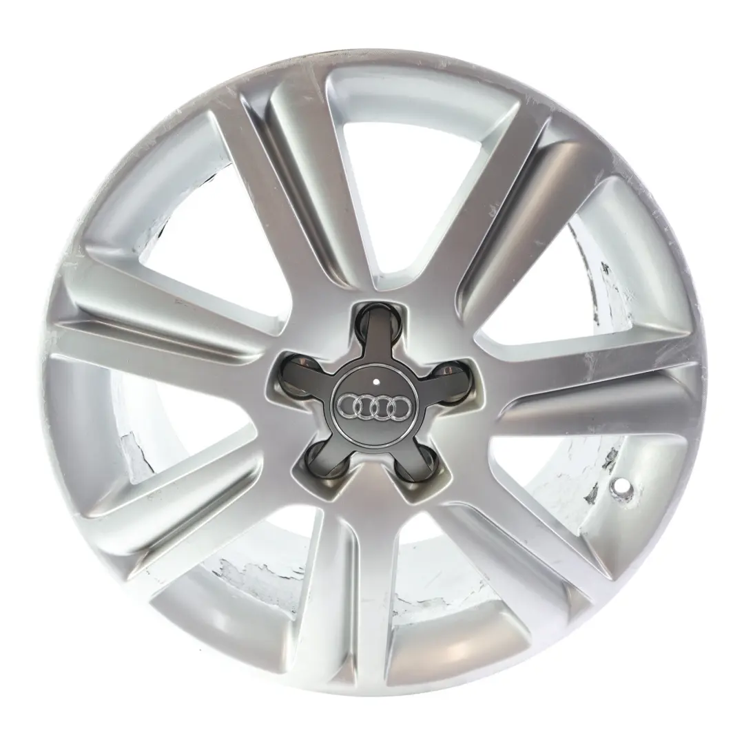 Audi A4 B8 Silver Wheel Alloy Rim 17" ET:45 7,5J - SKU 8K0601025B-3 - Part number 8K0601025B