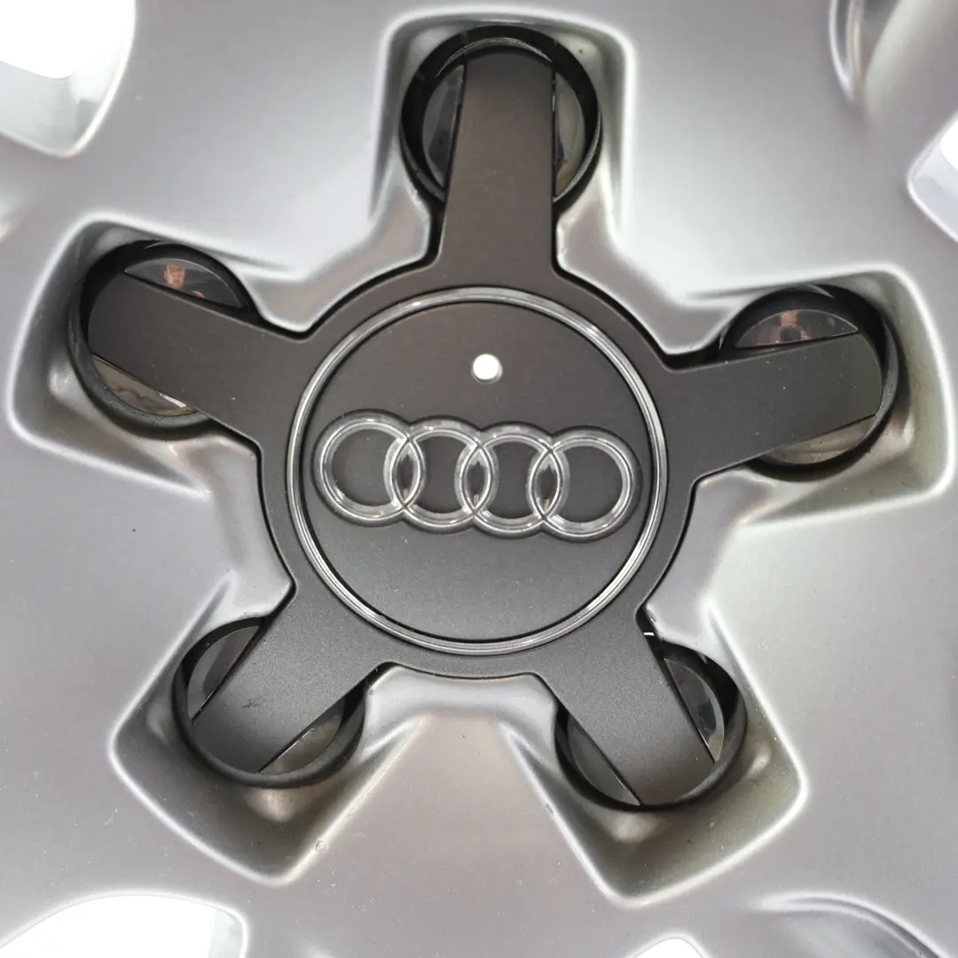 Audi A4 B8 Silver Wheel Alloy Rim 17" ET:45 7,5J - SKU 8K0601025B-3 - Part number 8K0601025B