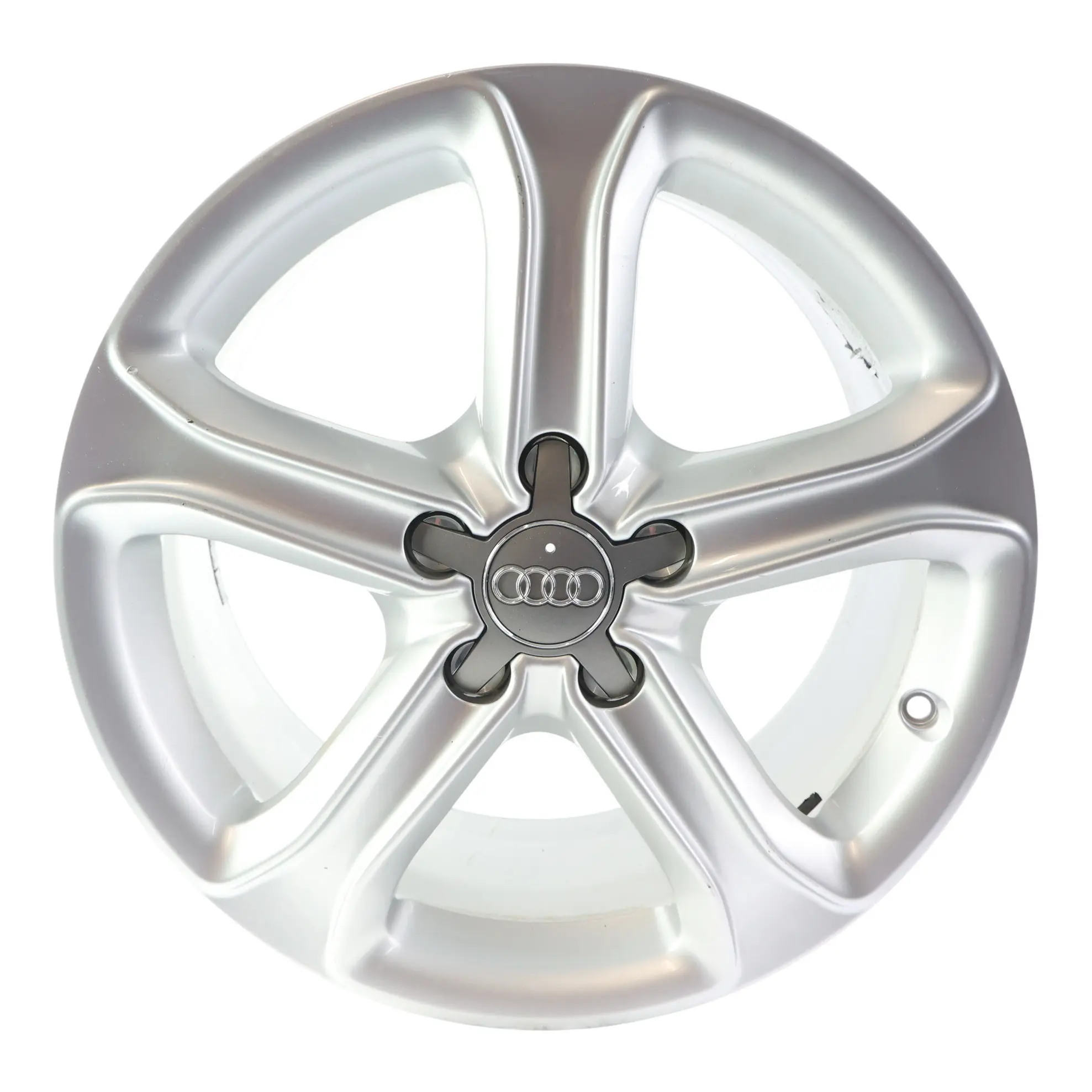 Audi A4 B8 8K Silver Wheel Alloy Rim 17" ET:45 7,5J Star Spoke 8K0601025CE