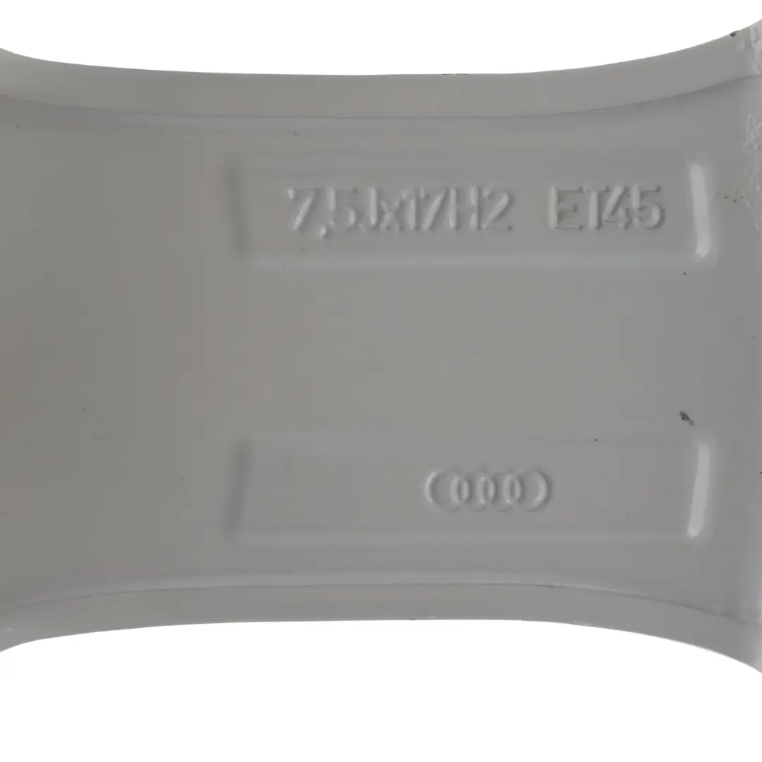 Audi A4 B8 8K Silver Wheel Alloy Rim 17" ET:45 7,5J Star Spoke - SKU 8K0601025CE-3 - Part number 8K0601025CE