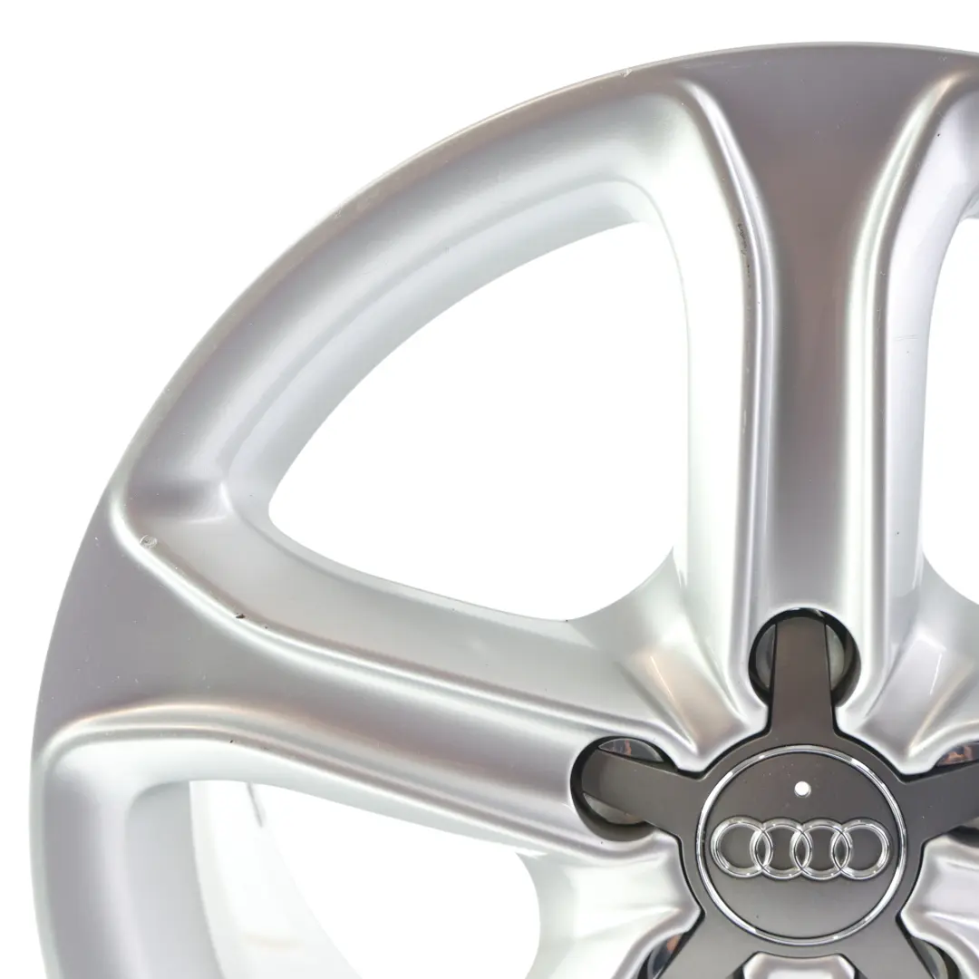 8K Silver Wheel Alloy Rim 17" ET:45 7,5J Star Spoke to Audi A4 B8 with Part number 8K0601025CE Audi A4 B8 8K Silver Wheel Alloy Rim 17" ET:45 7,5J Star Spoke - SKU 8K0601025CE-3 - Part number 8K0601025CE