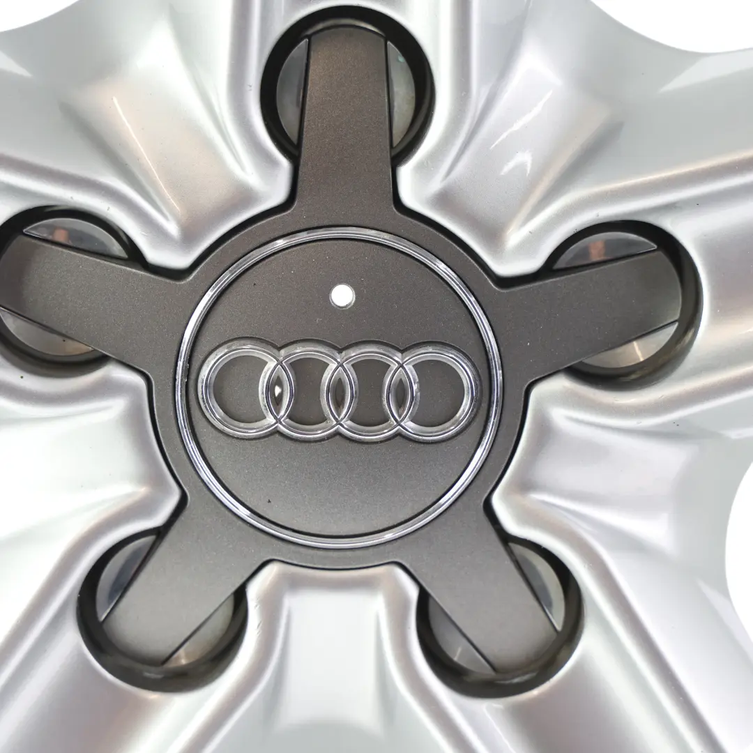 Audi A4 B8 8K Silver Wheel Alloy Rim 17" ET:45 7,5J Star Spoke - SKU 8K0601025CE-3 - Part number 8K0601025CE