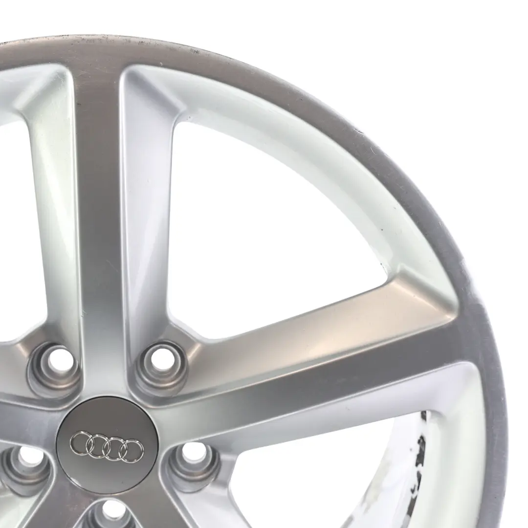 8K Jante Alliage Argent 18" ET:47 8J Étoile pour Audi A4 B8 à propos du numéro de pièce 8K0601025Q Audi A4 B8 8K Jante Alliage Argent 18" ET:47 8J Étoile - SKU 8K0601025Q-4 - Numéro de pièce 8K0601025Q