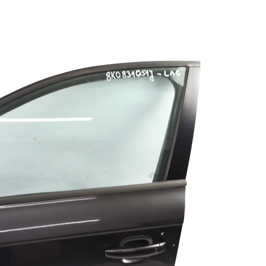 Audi A4 B8 Porte Avant Gauche Gris Lave Effet Nacré Z7L - SKU 8K0831051J-LAG - Numéro de pièce 8K0831051J