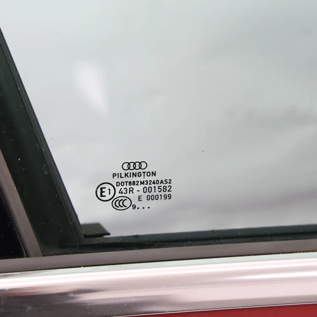 Audi A4 B8 Front Door Right O/S Garnet Red Pearl Effect - Z3F - SKU 8K0831052J-GAR - Part number 8K0831052J