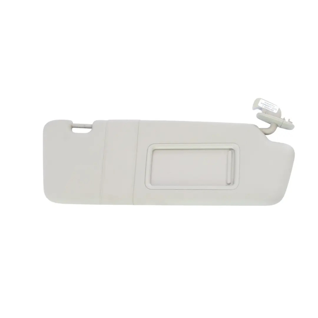 Front Illuminated Sun Visor Trim Panel Right O/S Grey to Audi A4 S4 B8 with Part number 8K0857552F Audi A4 S4 B8 Front Illuminated Sun Visor Trim Panel Right O/S Grey - SKU 8K0857552F-3 - Part number 8K0857552F