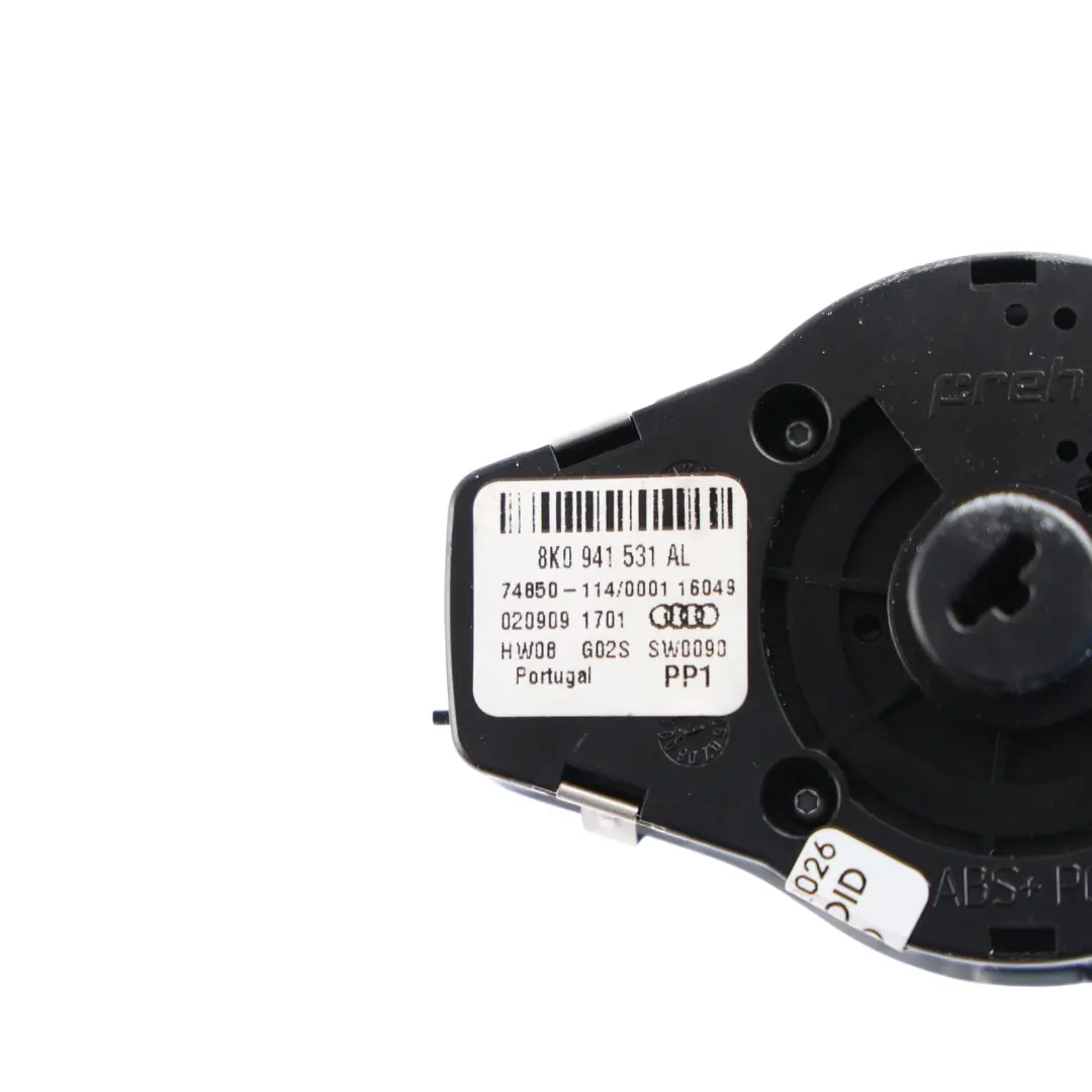 Headlight Head Light Switch Control Panel Fog Light Unit to Audi A4 B8 with Part number 8K0941531AL Audi A4 B8 Headlight Head Light Switch Control Panel Fog Light Unit - SKU 8K0941531AL - Part number 8K0941531AL