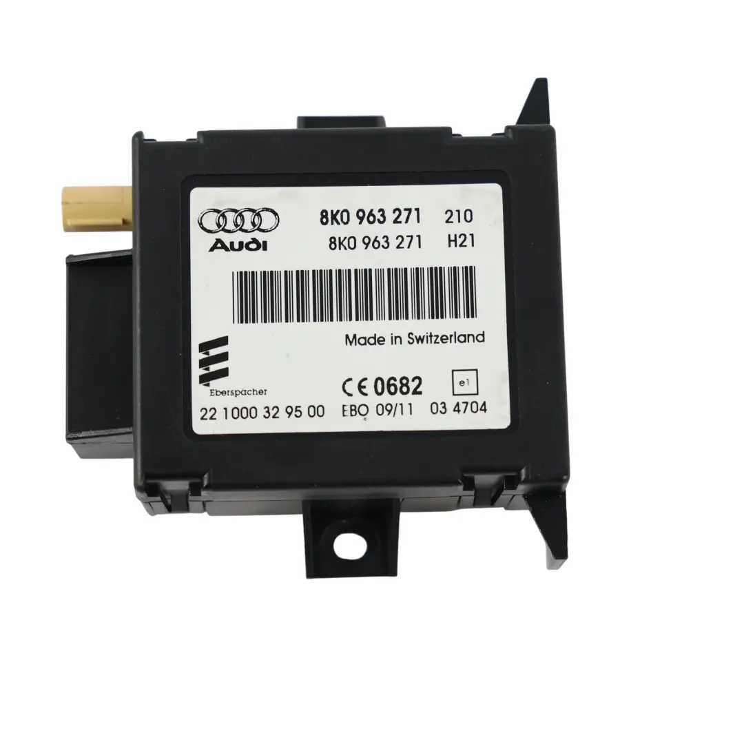 Modulo Controllo Riscaldamento per Porsche Cayenne 92A Audi A4 B8 A5 8T con numero di parte 8K0963271 Porsche Cayenne 92A Audi A4 B8 A5 8T Modulo Controllo Riscaldamento - SKU 8K0963271 - Numero di parte 8K0963271