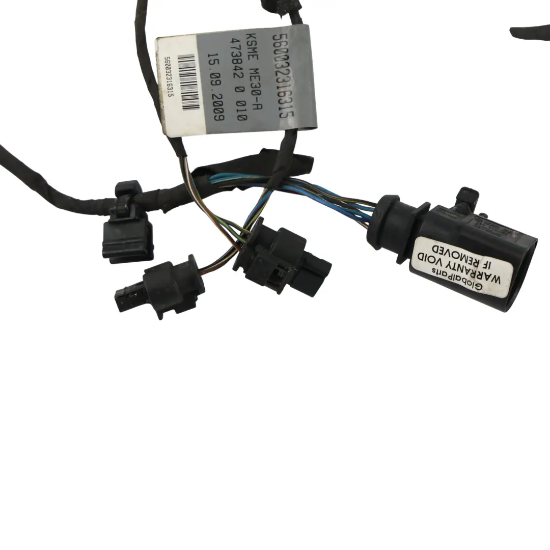 Audi A4 B8 A5 8T Front Bumper Parking Sensor Wiring Loom Harness - SKU 8K0971095A - Part number 8K0971095A
