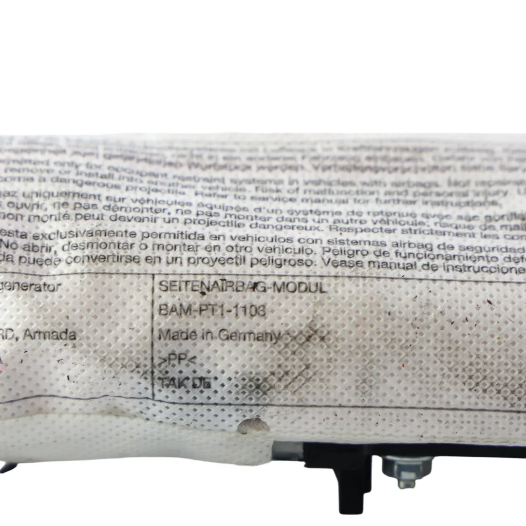 Side Air Module Unit Front Right O/S to Audi A4 B8 Seat with Part number 8K0971553F Audi A4 B8 Seat Side Air Module Unit Front Right O/S - SKU 8K0971553F - Part number 8K0971553F